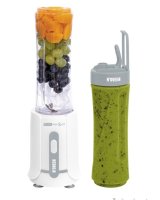  Noveen Blender 300W Ice Crushing Blades 2x600ml Bottles Non-Drip BPA-Free Grey 