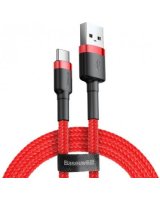  Baseus CABLE USB TO USB-C 2M/RED CATKLF-C09 
