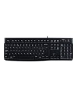  Logitech LOGI K120 Corded Keyboard OEM US Logitech Black 