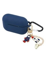  iLike Apple Case for Airpods 3 dark blue with pendant Blue 
