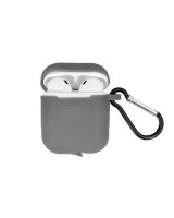  GreenGo Apple AirPods Silicone Case With Hook Gray 