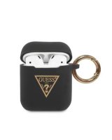  Guess AirPods Guess Triangle Silicone Case Black 