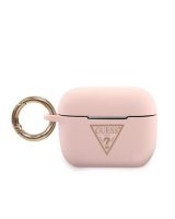  Guess AirPods Pro Triangle Silicone Case Pink 