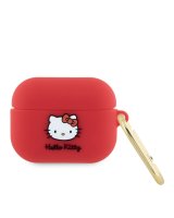  Hello Kitty Apple Airpods Pro cover Silicone 3D Kitty Head Red 