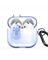  Dux Ducis Apple AirPods 4 PECL Series PC+TPU Cover with Hook Blue 