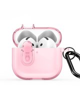  Dux Ducis Apple AirPods 4 PECL Series PC+TPU Cover with Hook Pink 