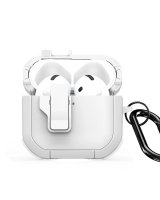  Dux Ducis - AirPods 4 PECP Series PC+TPU Cover with Hook White 