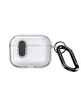  Dux Ducis Apple AirPods Pro 3 PECL Series PC+TPU Cover with Hook Black Clear 