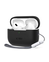  Tech-Protect Apple AirPods Pro 1 / 2 Silicone Case Black 