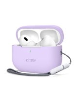  Tech-Protect Apple AirPods Pro 1 / 2 Silicone Case Purple 