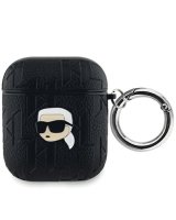  Karl Lagerfeld Karl Lagerfeld Monogram Karl Head case for AirPods 1 / 2 - black 