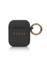  Guess - Silicone Case for AirPods 1/2 Black 