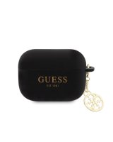  Guess - Guess 4G Charm Silicone Case for AirPods Pro 2 Black 