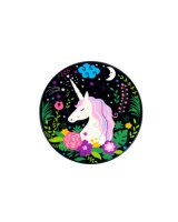  iLike Universal Pop Holder Unicorn Black 