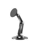  iLike STM3 Metal Smartphone Magnetic Fix Holder Stand with Adjustable Perfect Angle&360 Rotation Black Black 