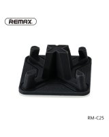 Remax Universal RM-C25 Pyramid 360 degrees Car Holder Black 