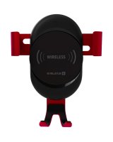  Evelatus - Gravity Car Holder with Wireless Charger WCH02 Red 