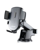  Joyroom Car phone holder with telescopic extendable arm for dashboard and windshield Black 