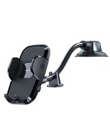  Joyroom Car Phone Holder with Flexible Arm for Dashboard Window Black 