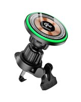  Duzzona V5 Qi2 Magnetic Wireless Car Charger 15W Transparent 