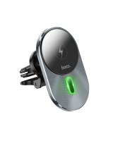  Hoco CA91 Magic magnetic wireless fast charging car holder Wireless output: 5W/7.5W/10W/15W Grey 