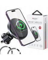  yesido Magsafe Magnetic Wireless charging Car holder C190 Black 