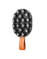  Joyroom Joyroom JR-ZS393-S magnetic holder with suction cups for 4.7-7'' phone - black and orange 