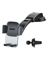  Baseus Baseus 2in1 car holder for cockpit and ventilation grille black (SUYK000001) 