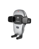  Dudao Dudao Automatic Car Holder with Built-in Qi 15W Wireless Charger Gray (F20xs) 