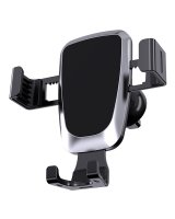  Hurtel Gravity smartphone car holder, black air vent grille (YC08) 