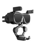  Hurtel Gravity smartphone car holder for air vent with air freshener black (YC06) 