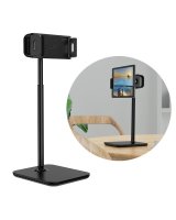  Acefast Acefast telescopic phone and tablet holder (135-230mm wide) for the desk 360 ° black (E4 black) 