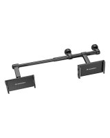  Wozinsky Wozinsky dual car phone holder for headrest black (WTHBK1) 