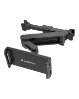  Wozinsky Wozinsky adjustable tablet or phone headrest holder black (WTHBK3) 