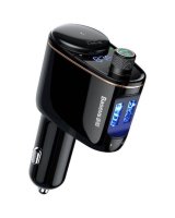  Baseus Baseus S-06 Bluetooth/USB car FM transmitter (Overseas Edition) - black 