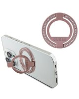  Guess Guess MagSafe Ring stand GUMRSALDGP pink/pink Rhinestone 