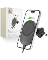  Tech-Protect Tech-Protect MM15W-V1 Car Phone Holder with MagSafe 15W Inductive Charger for Air Vent - Black 