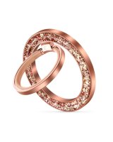  Tech-Protect Tech-Protect MMR200 magnetic holder / ring with MagSafe - pink with crystals 