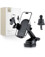  Tech-Protect Tech-Protect V7 Car Phone Holder for Cockpit/Air Vent - Black 