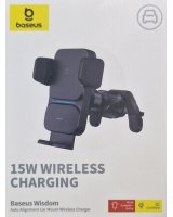  Baseus Baseus Wisdom induction charger car phone holder for sticky note black (CGZX000001) 