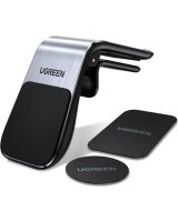  Ugreen Ugreen Ugreen magnetyczny uchwyt samochodowy na krate wentylacyjna nawiew srebrny (LP290) 