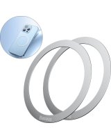  Baseus Baseus Halo Magnetic Ring for phones MagSafe (Silver) 