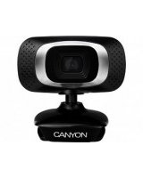  Canyon Canon Webcam 720P HD with USB2.0 connector 360 Black 