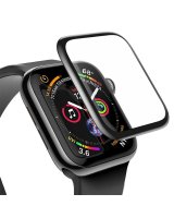  Baseus Apple Baseus 0.23mm curved-screen tempered glass 38mm for Apple Watch Black (SGAPWA4-C01) 