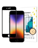  Wozinsky Apple iPhone SE 2022 / SE 2020 / iPhone 8 / iPhone 7 Tempered Glass Black 