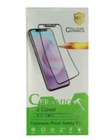  iLike Apple IPHONE 11 / XR HARD CERAMIC TEMPERED GLASS Black 