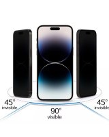  iLike Apple IPHONE 16 PRO /17 Tempered Privacy Glass Black 