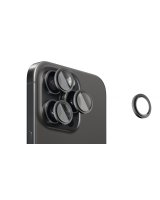  Evelatus Apple iPhone 16 Pro / 16 Pro Max Camera Lens Protector Armor Black Titanium 