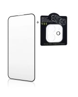  iLike Samsung Galaxy S24 FE X2 Super Set 2.5D Edge Full face Tempered Glass + Camera Glass 