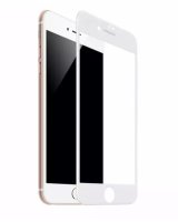  TakeMe - iPhone SE (2020) / 7 / 8 HARD Ceramic Full Surface Screen Protector Glass White 